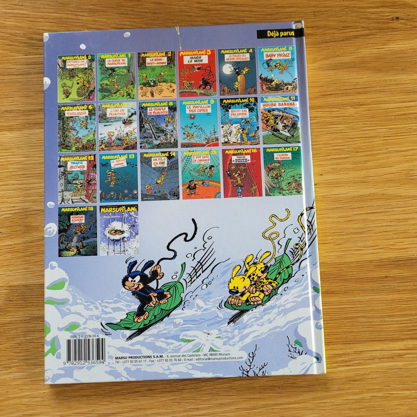 Fumetti: BD EO Marsupilami 19. Magie Blanche – Usato da Biel/Bienne venduto da Destockweb 5
