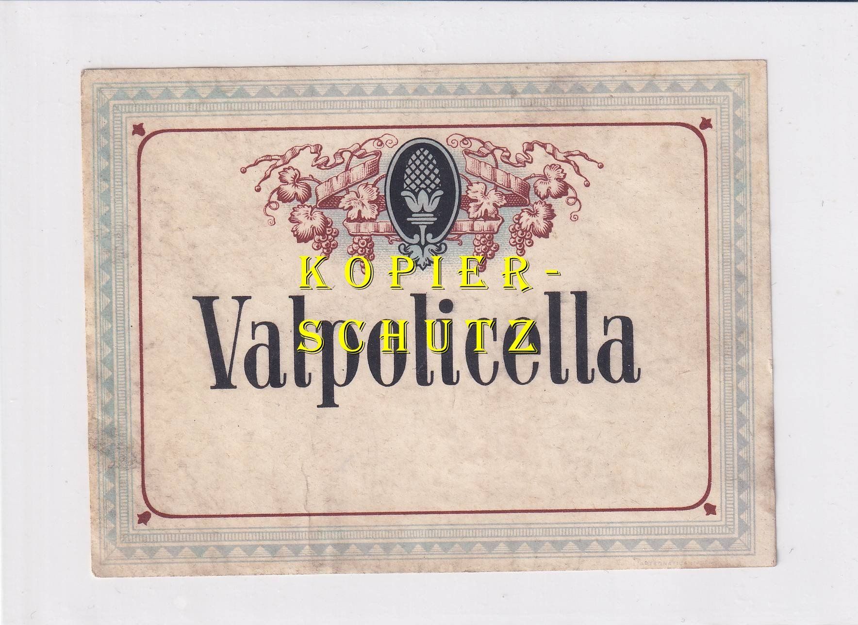 Carta: Etikette - Valpolicella /bd – Usato da Hombrechtikon venduto da Rudolf07