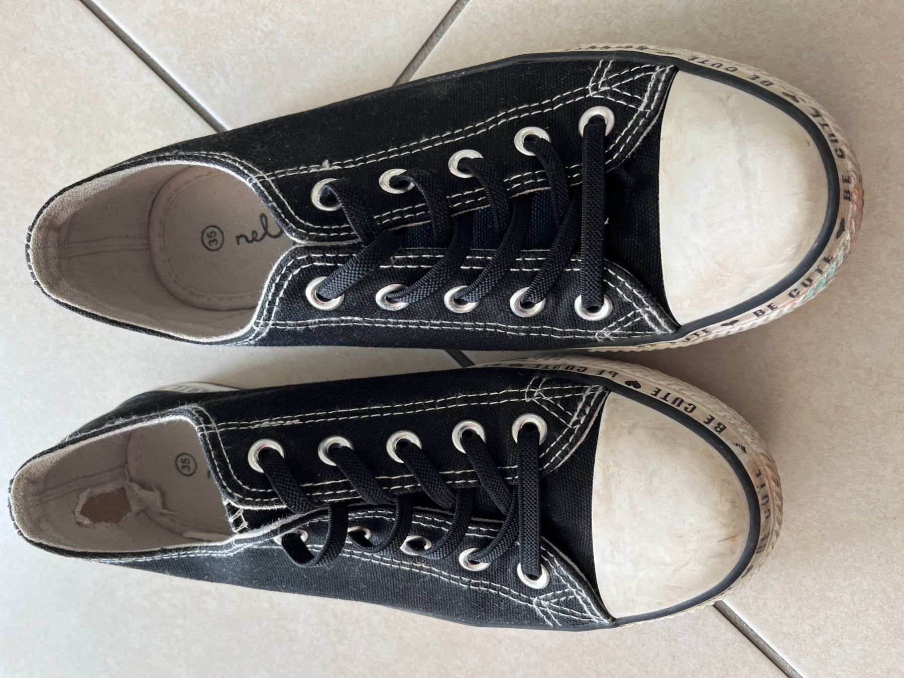 Scarpe per ragazze: Sneaker Mädchen schwarz Gr. 35 – Usato da Küssnacht am Rigi venduto da icbicb 4