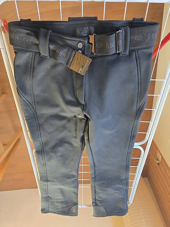 Pantaloni: Goldbergh Skihose Schwarz mit Gürtel – Usato da Horgenberg venduto da fus_csf7 1