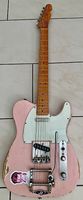 2014 Whitfill Custom Tele, Shell Pink, heavy relic