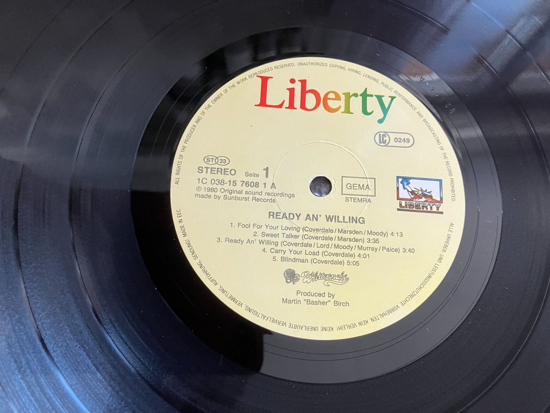 Dischi in vinile: Whitesnake – Usato da Aarwangen venduto da Jukebox3 5