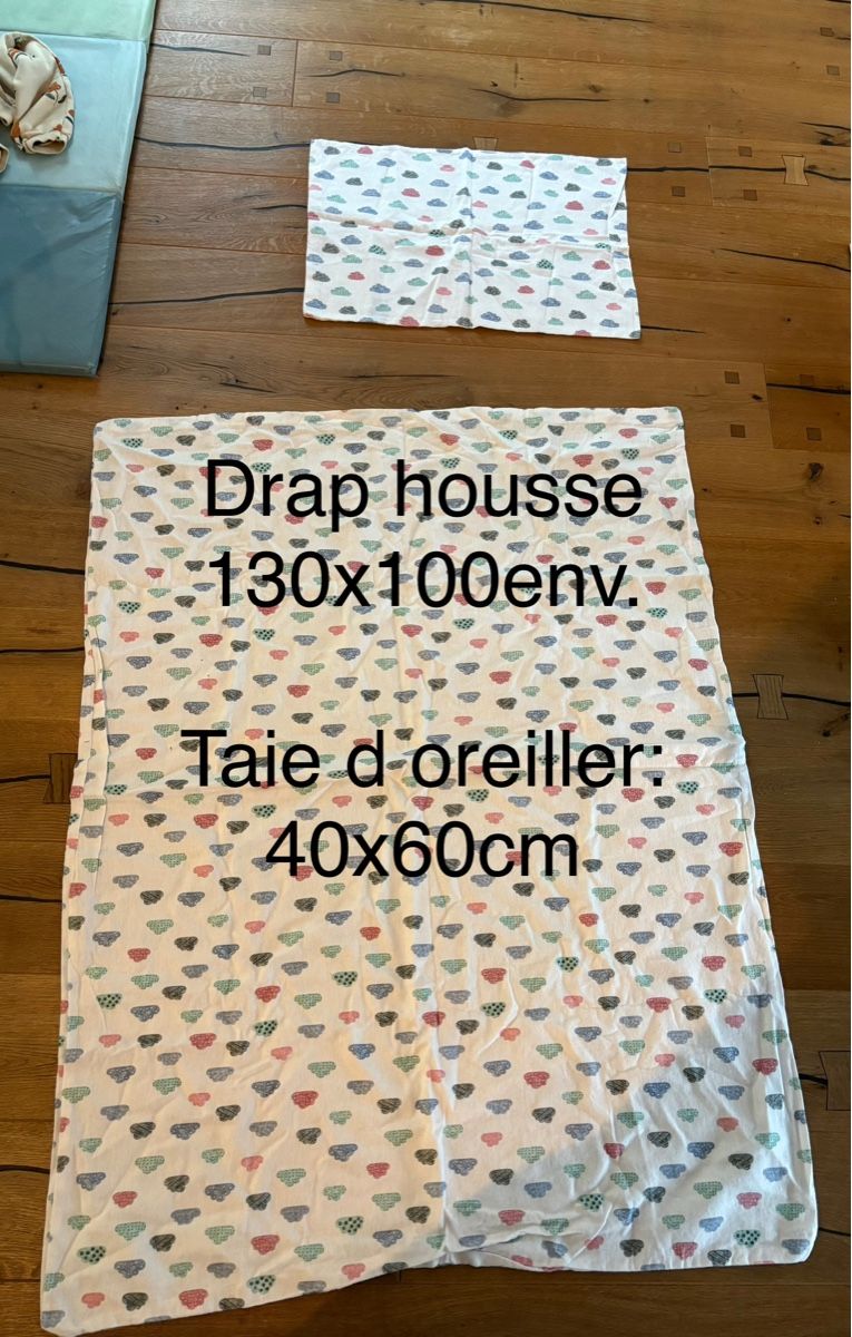 Linge de lit: Drap housse enfant – Neuf (Voir description) à Biel/Bienne par Milenegc