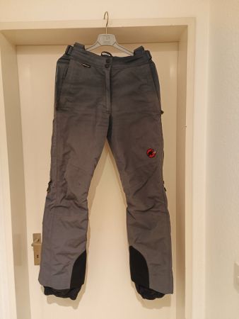 Mammut Winterhose Damen Gr 34 grau Hose