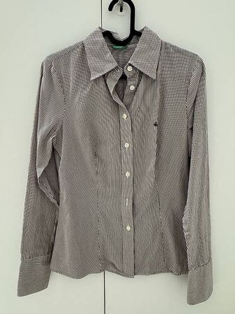 Camicia Benetton - righe marroni
