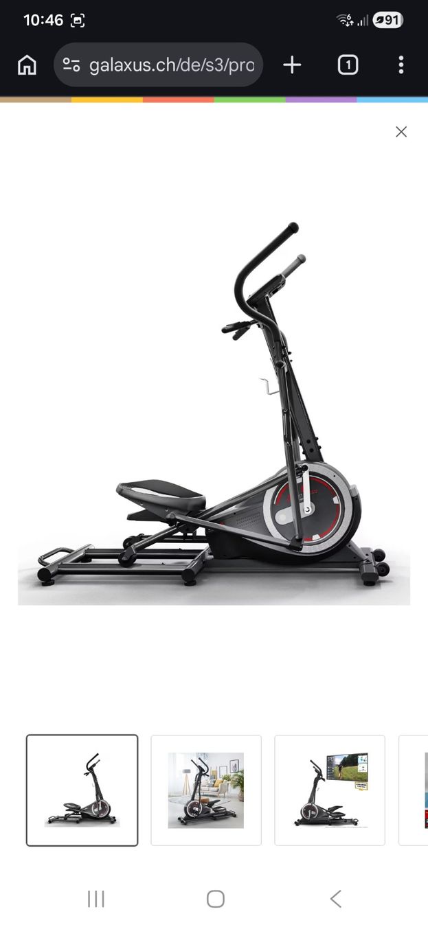 Hometrainer: Fitness Crosstrainer Ergometer - Top Zustand für HomeGym! – Gebraucht aus Altendorf von Darkoo 1