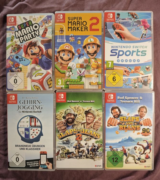 Nintendo Switch Spiele Gebraucht