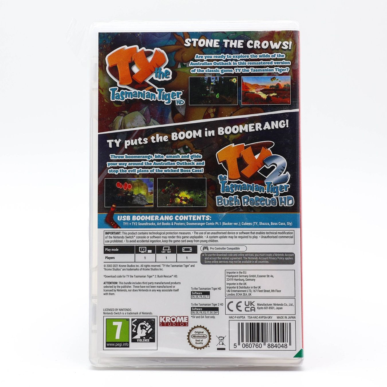 Spiele: Ty HD + Ty 2: Bush Rescue HD Bundle - Switch - NEW – Neu und originalverpackt aus Paudex von dindeboy 1