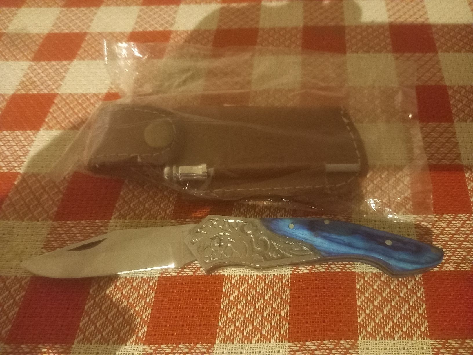 Zubehör: Messer mit Lederetui – Neu (gemäss Beschreibung) aus Wattwil von Daniel.L