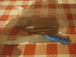 Messer mit Lederetui