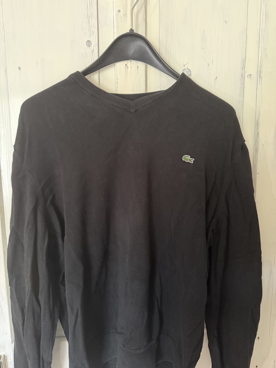 Lacoste Maglioni & Felpe: Lacoste Pullover schwarz Grösse XL FR 6 Baumwolle – Usato da Innertkirchen venduto da shu_v7bj