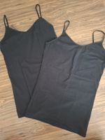 Set 2 schwarze Tops, Gr M