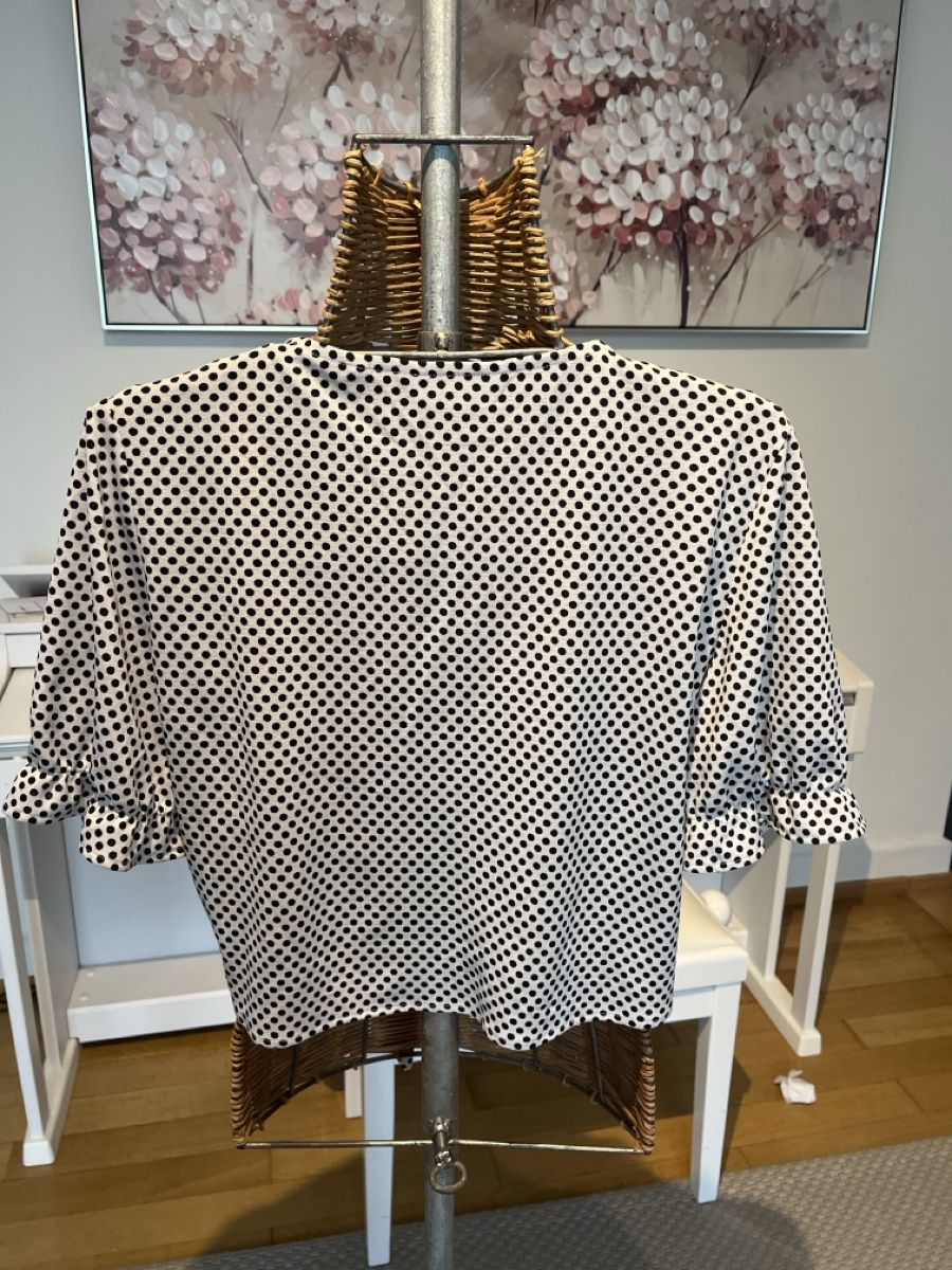 Nafnaf Camicette: Bluse mit Pünktchen Muster, NAF NAF, L – Usato da Solothurn venduto da Bobesch08 4