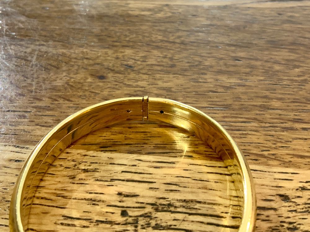 PDirat 3er Set Gold Armreifen Damen - Vintage Armreif Mit Verstellbarer Größe