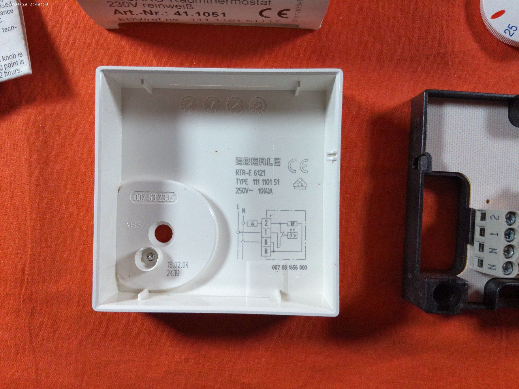 Sistema di controllo: Raumthermostat RTR-E 6121 / AP – Nuovo e nell'imballaggio originale da Oftringen venduto da shoptwotrade 8