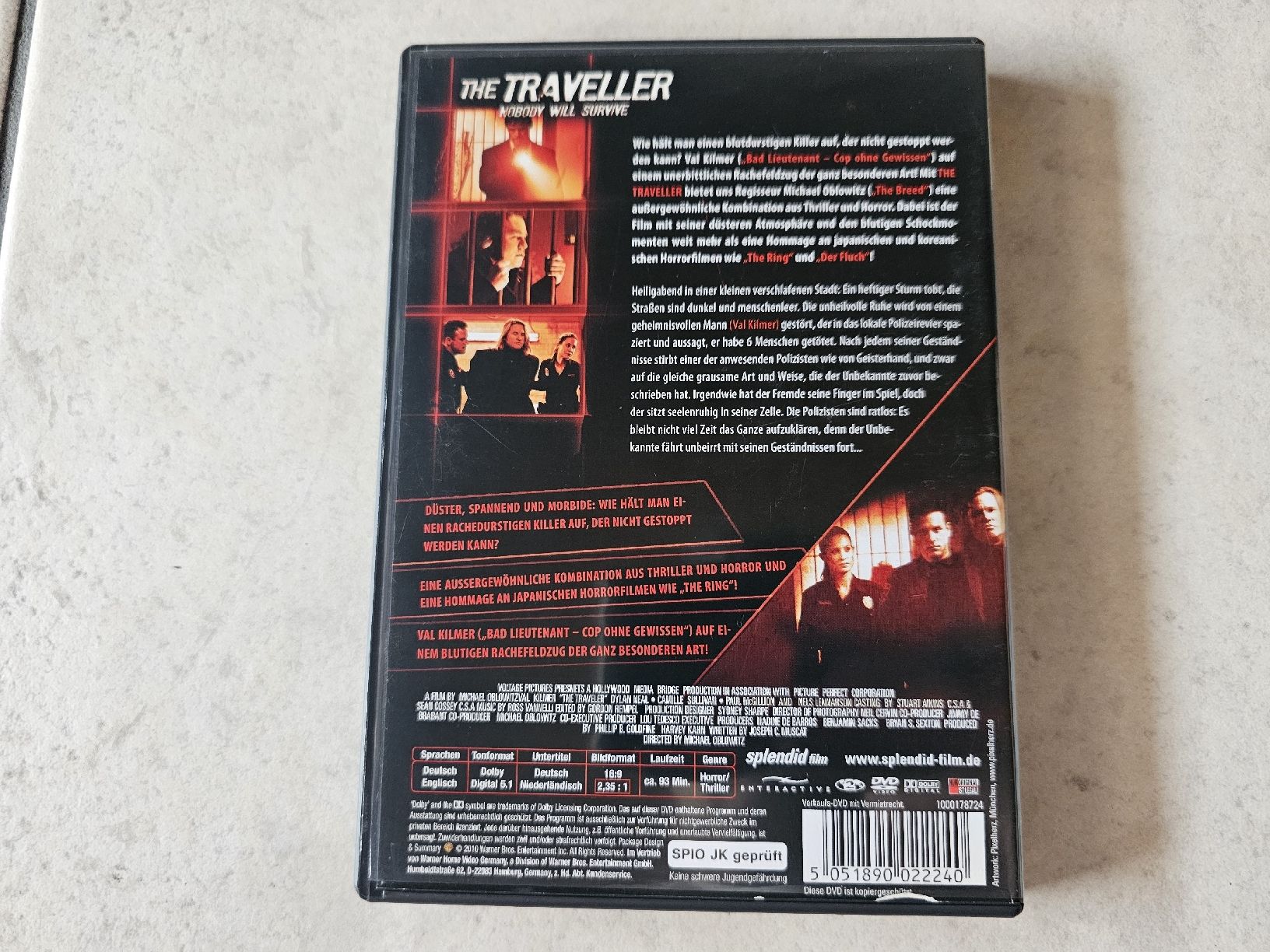 Tutti i DVDs: The Traveller  -  Uncut – Usato da Schneisingen venduto da backstore24 1