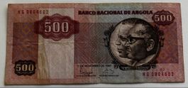 Angola 500 Kwanzas 1987
