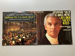 RUDOLF KEMPE - Sinfonien Nr. 5 & Nr. 9 Schallplatten 2er Set