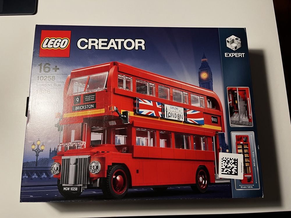 Saliera E Pepiera A Forma Di London Bus, Dipinte A Mano, Regalo Simpatico
