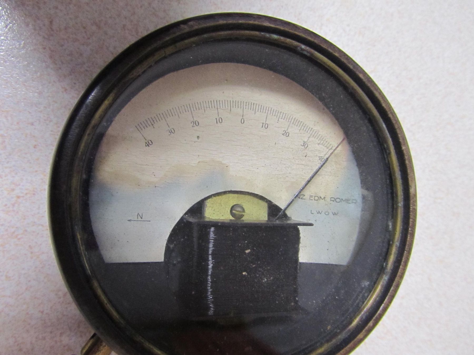 Misurare: Ohmmeter, El. Messgerät in Holzgehäuse – Usato da Berg TG venduto da Bullauge24StB 3