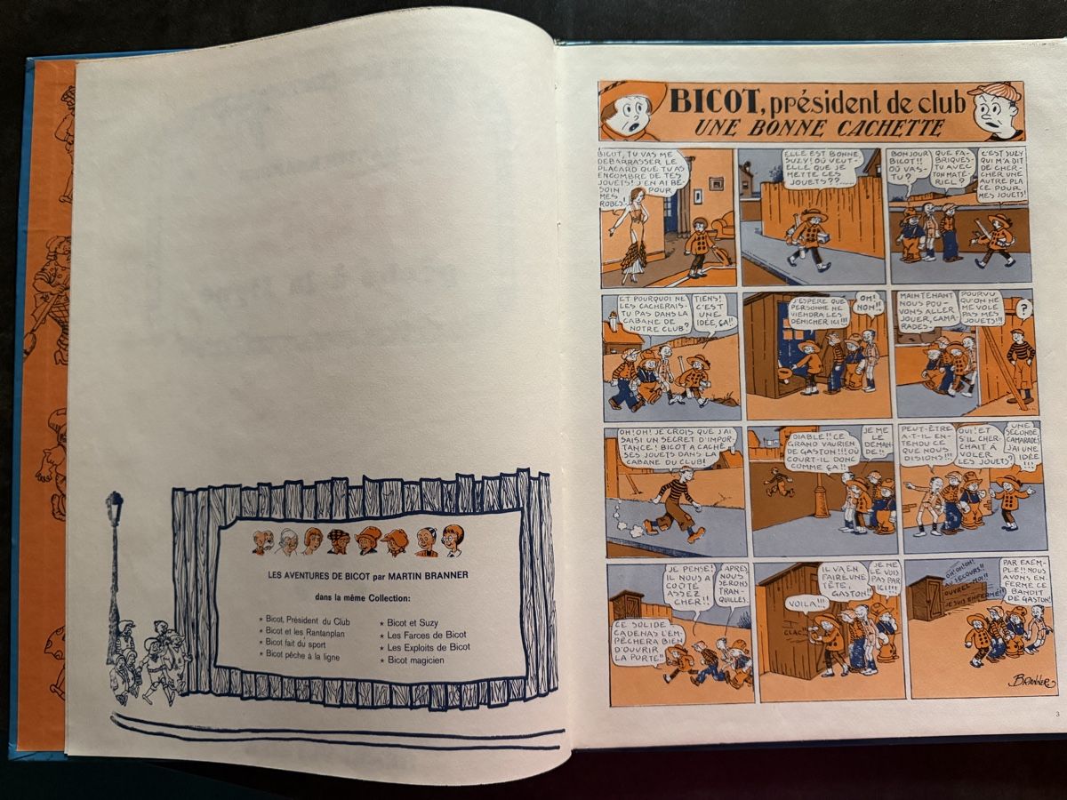 Fumetti: BICOT  PÊCHE  À  LA  LIGNE – Usato da Apples venduto da Gasscret 1