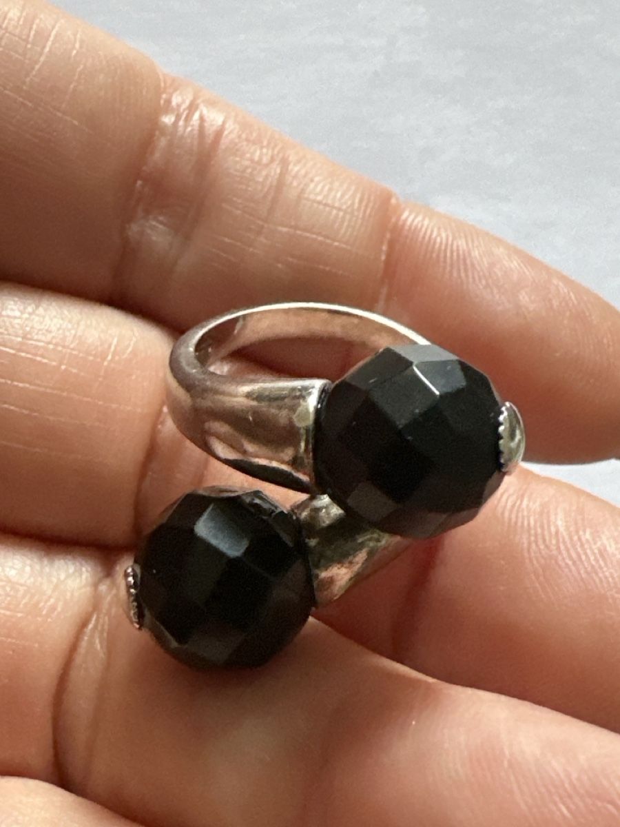 Anelli: Bague en argent avec Pierre, taille 56 – Usato da Montreux venduto da Pipo7878 3