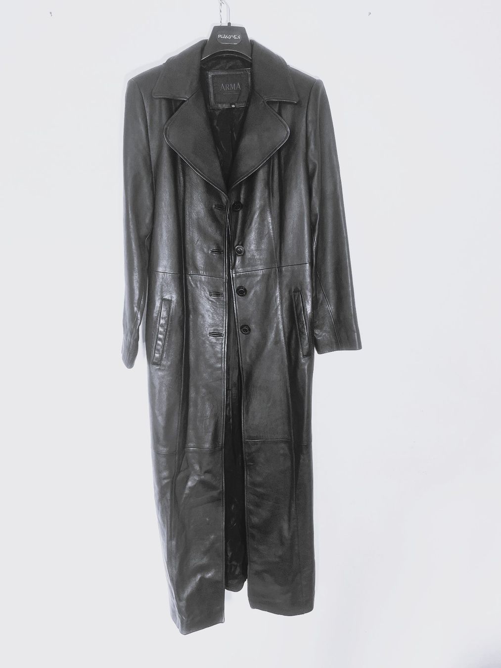 Cappotti: ARMA-Ledermantel, schwarz, Gr. 40 – Usato da Bern venduto da Danijar01 2
