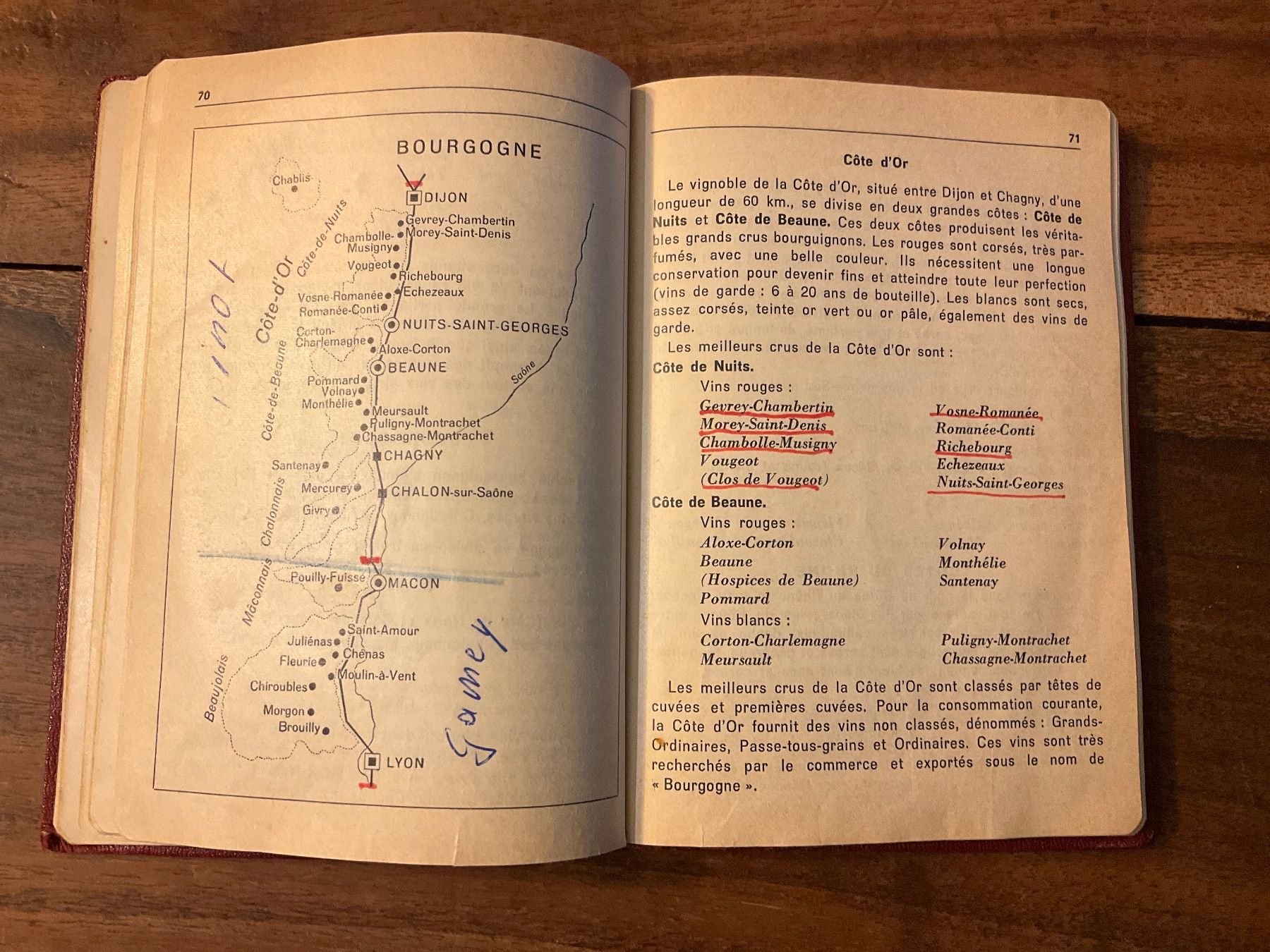 Bücher: Aide-mémoire du sommelier, édition 1970, RARE – Gebraucht aus Avenches von Lactobacille 4