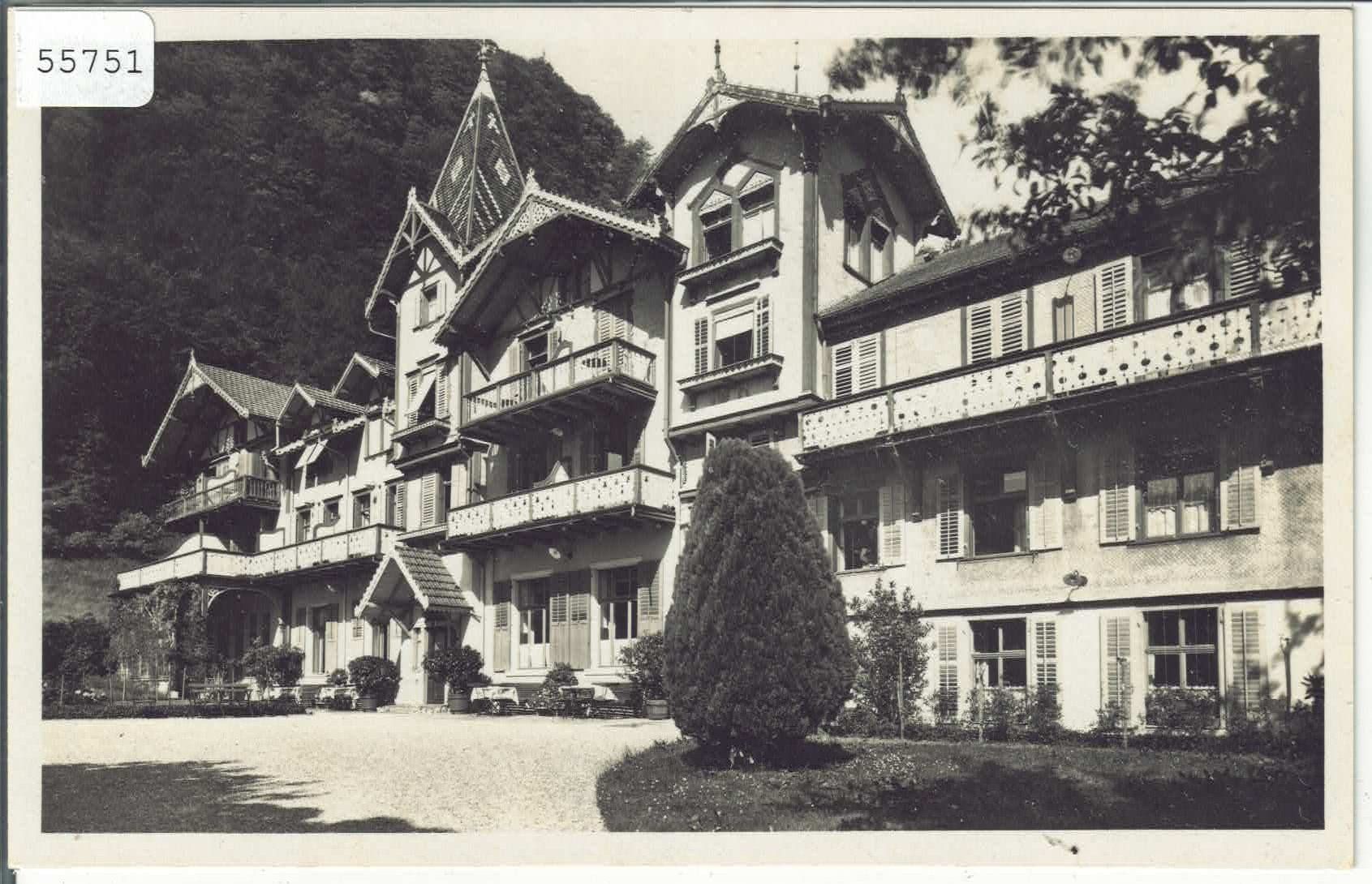 Ansichtskarten: Bad Ragaz - Parkhotel Flora – Gebraucht aus Ettingen von Kartenplanet