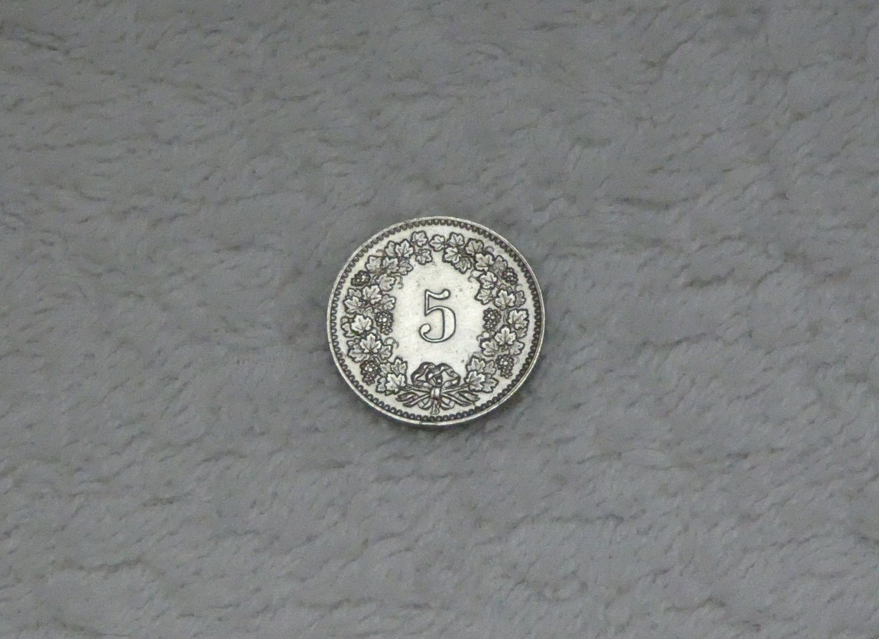 Tutti le monete: 5 centimes/Rappen 1908 ABART – Usato da Nyon venduto da Ilmi09 1
