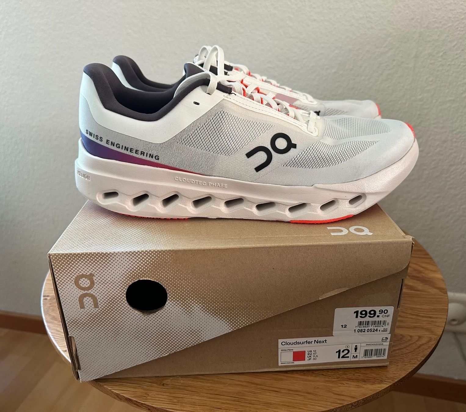 On Scarpe da uomo: On Cloudsurfer Next Gr 47 Neu – Nuovo e nell'imballaggio originale da Zürich venduto da Herbion1 6