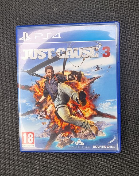 Jeu Just Cause 3 - Version PS4 - 2015 - En Bon État (TBE)