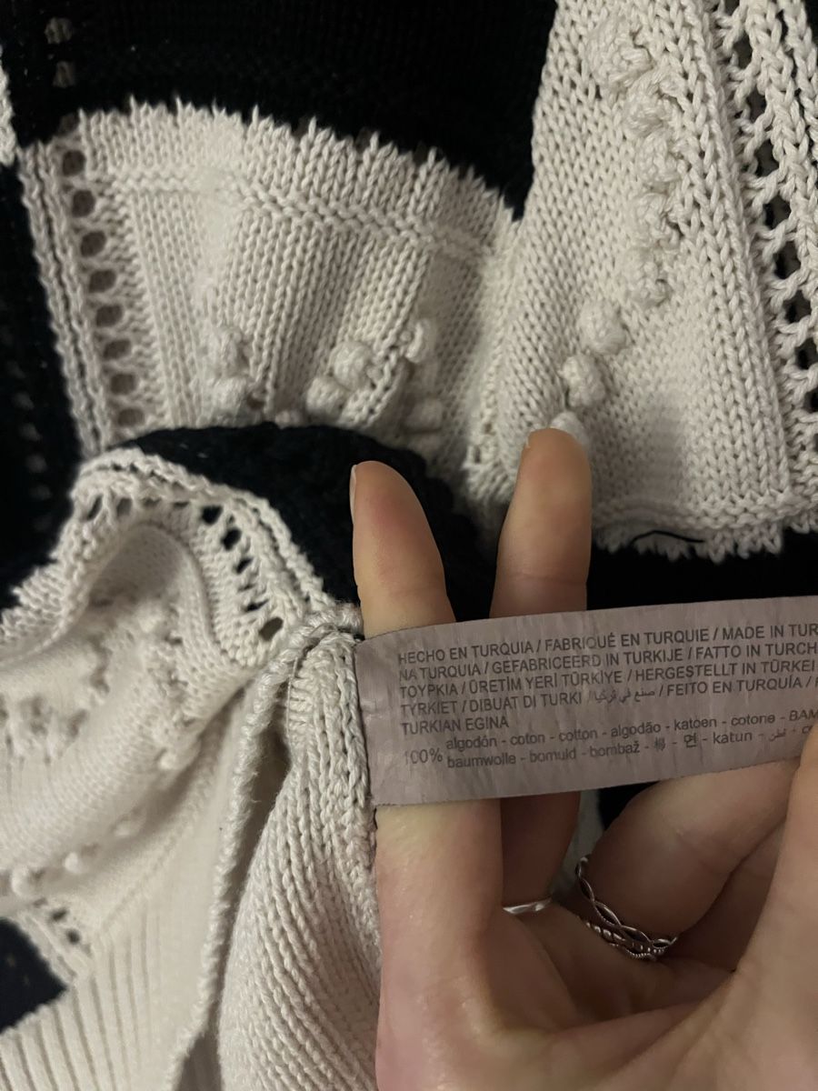 Stradivarius Maglioni & Felpe: Stradivarius Pullover Gr. S 100% Baumwolle Herzmuster – Usato da Zürich venduto da MrsWollishofen 3