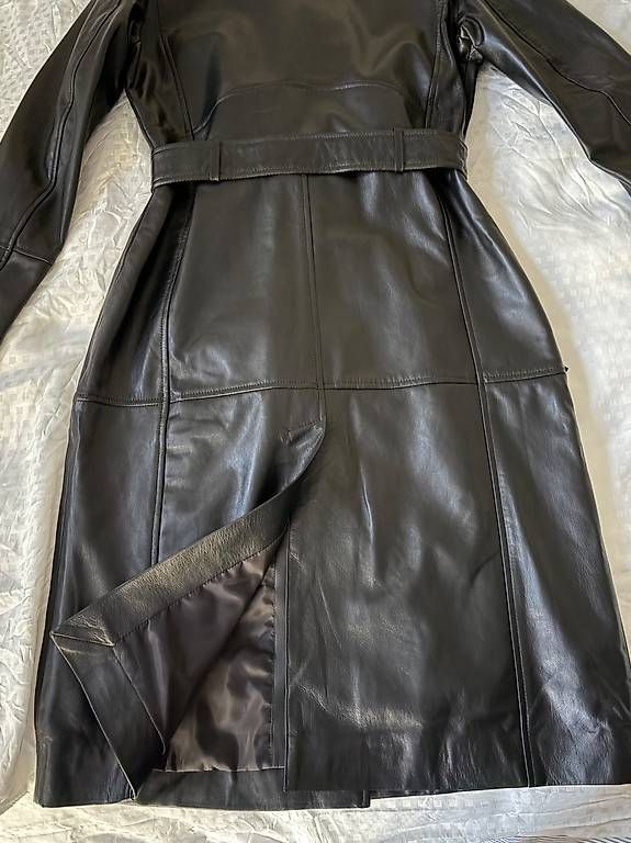 Cappotti: Cigno Nero Ledermantel  Gr. 36/S  NEU – Nuovo e nell'imballaggio originale da Schwerzenbach venduto da Monalisa35 3
