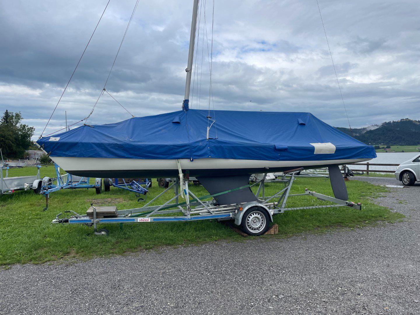 Barche: Segelboot Haag Dyas mit Bootstrailer – Usato da Richterswil venduto da Blue210 1