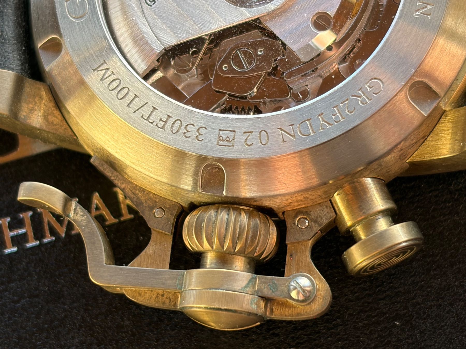Graham Montres: GRAHAM CHRONOFIGHTER BRONZE VINTAGE – D'occasion à Rütihof par elcheffe81 1