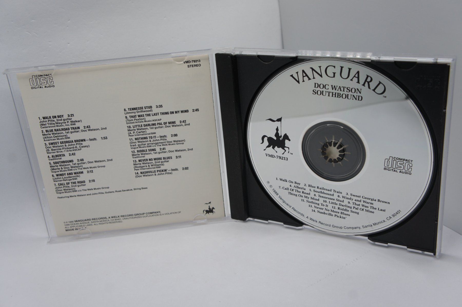 CD: CD Doc Watson - Southbound – Usato da Ernetschwil venduto da luisvonerni 2