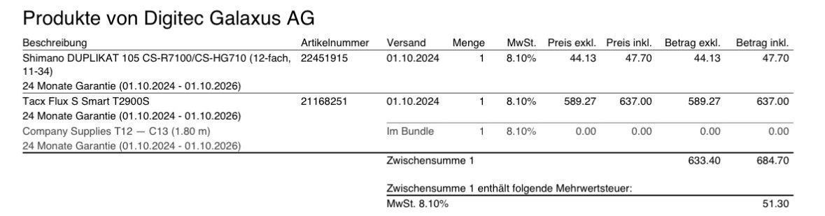 Tacx Hometrainer: Tacx Flux S Smart – Gebraucht aus Aarau von jw100 5