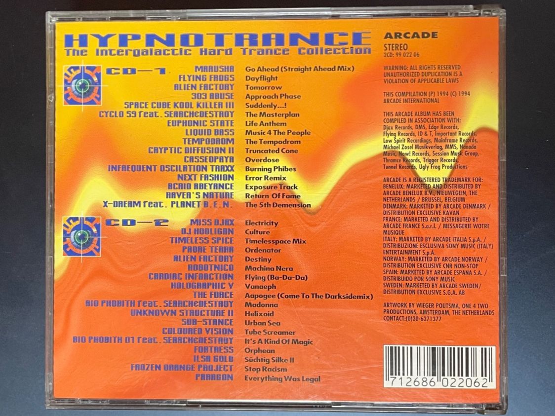 CD: Hypnotrance – Usato da Muri b. Bern venduto da AdidasCollector 1