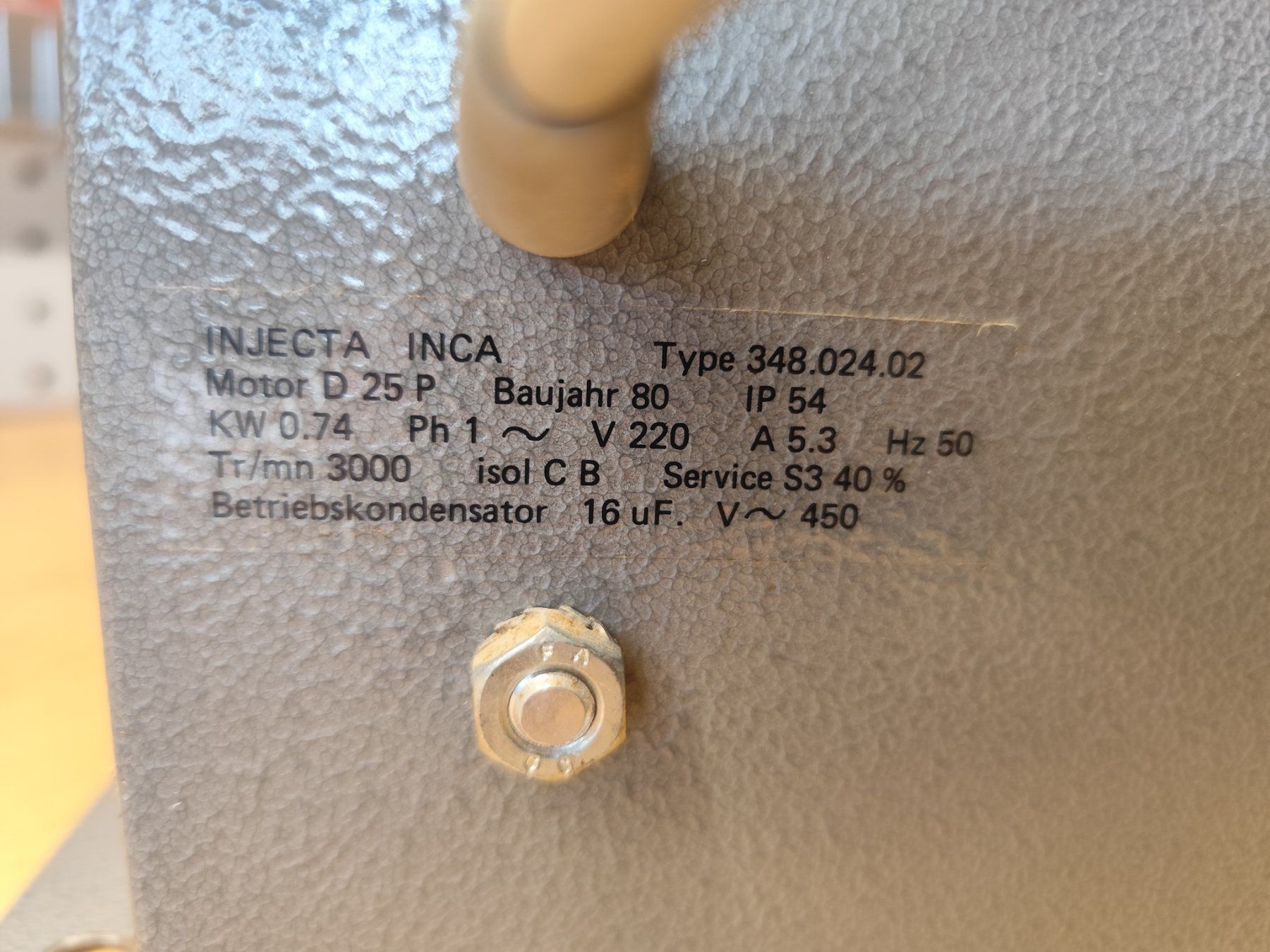 Inca Seghe: INCA Feinschnitt Compact Gehäuse ink. Motor – Usato da Hellbühl venduto da 30R_R30 4
