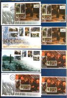 2002 Neuseeland Lord of Rings The Two Towers ** FDC - Blocks