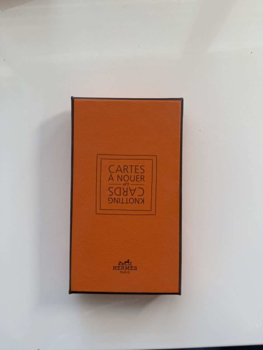 Karten: Hermès Knotting Cards neu – Neu und originalverpackt aus Riedholz von lis_q8fn