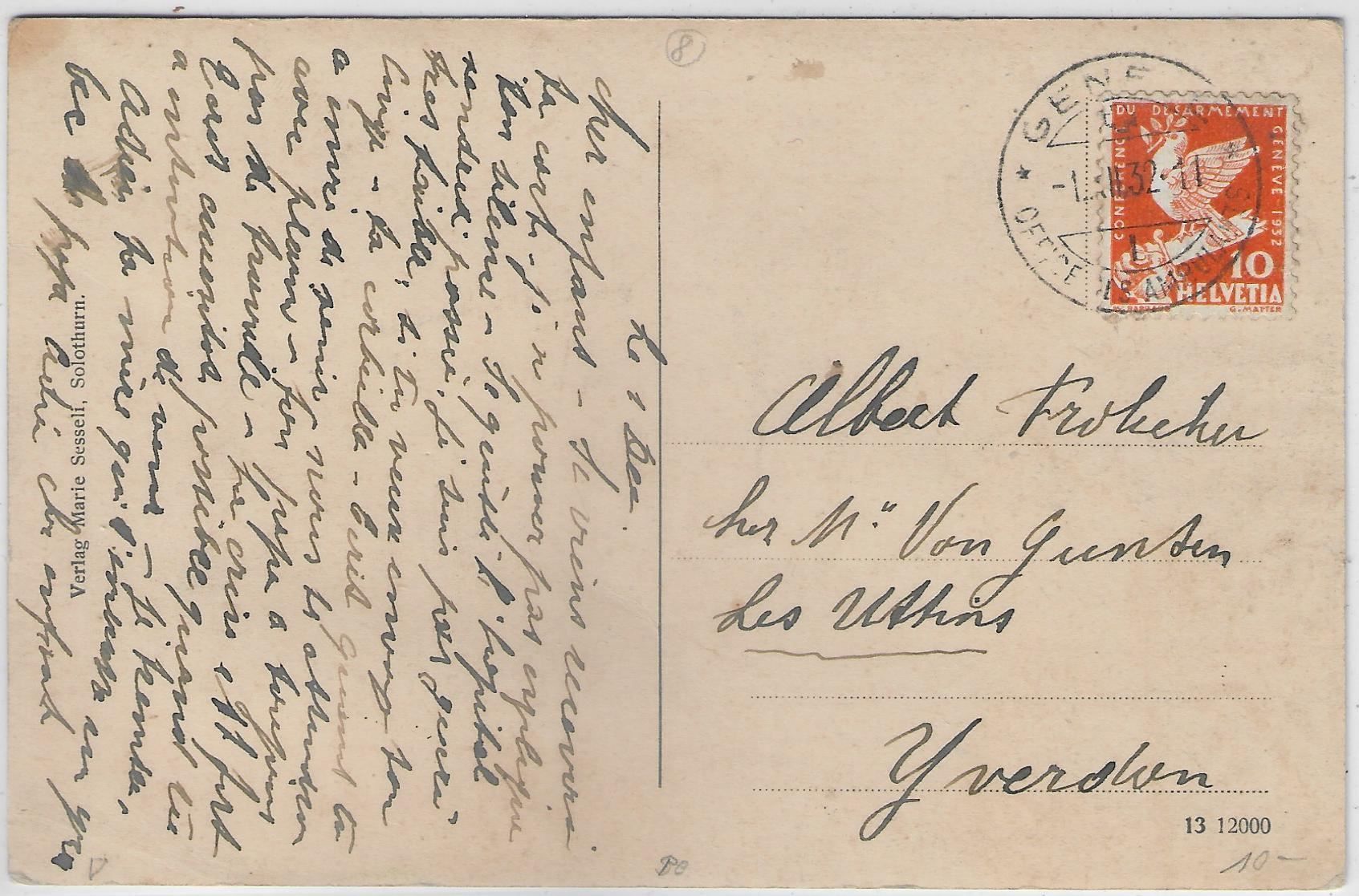 Cartes postales: Solothurn - Krummer Turm und Obach – D'occasion à Ettingen par Kartenplanet 1