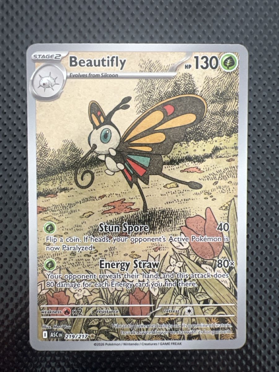 Pokémon Carte collezionabili: Beautifly 219/217 – Nuovo (secondo la descrizione) da Goldach venduto da zek_j7p8
