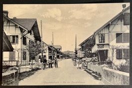 AK: Oberdiessbach - An der Hauptstrasse.  BE, um 1910