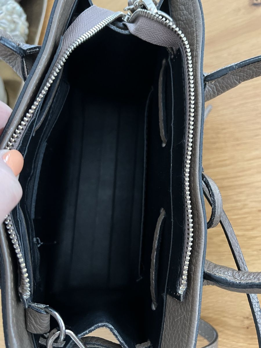 Taschen für Damen: Leder Handtasche – Gebraucht aus Döttingen von Steinklopferin 4
