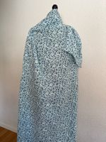 Musselin gepunktet grau-blau 1,5 m