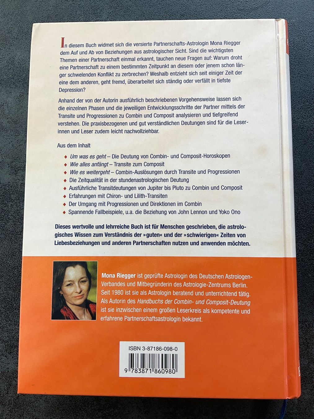 Libri: « Gezeiten der Liebe" Mona Rieger - Ebertin – Usato da Avenches venduto da Lactobacille 1