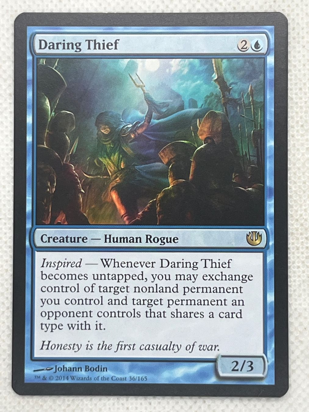 Magic The Gathering Carte collezionabili: MTG Daring Thief JOU 36 Englisch Rare – Usato da Hinterkappelen venduto da Kim1992