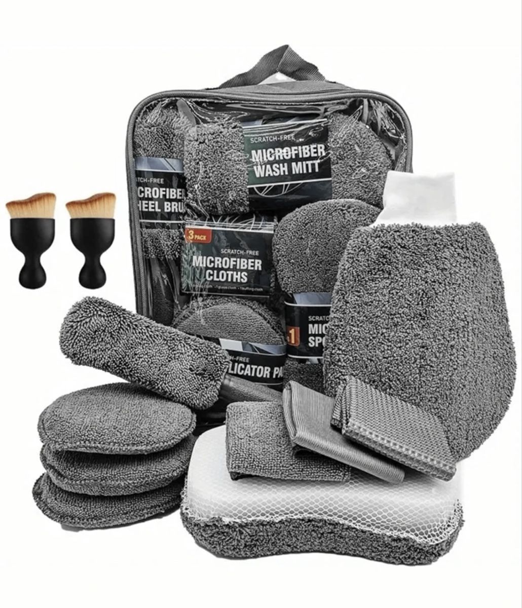 Sonstiges für Haushalt & Wohnen: Auto Reinigungs Set, 11 Teilig, Microfaser, Neu! – Neu und originalverpackt aus Emmenbrücke von engueteDeal 6